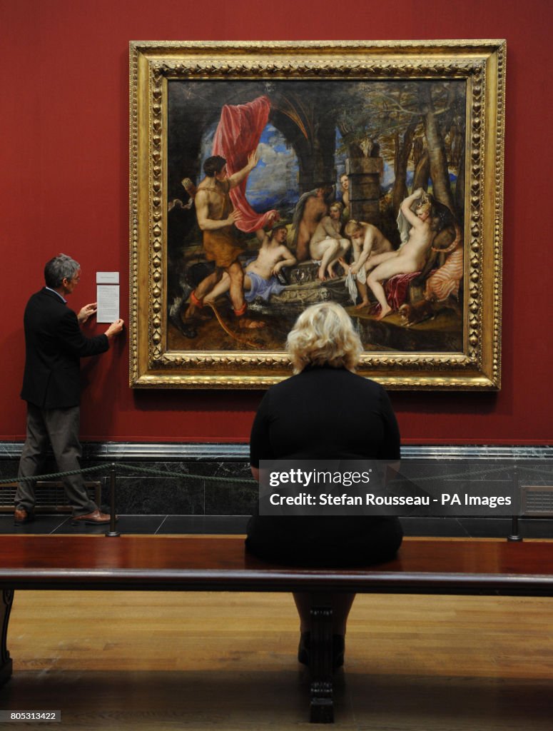 Titian's Diana and Actaeon