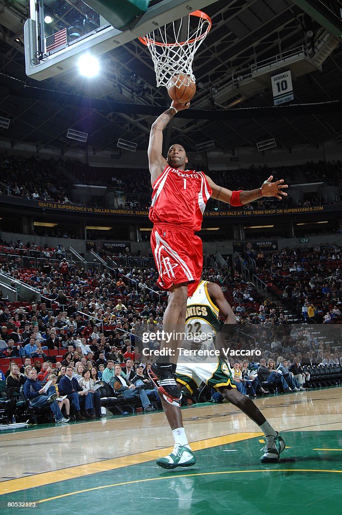 Houston Rockets v Seattle SuperSonics