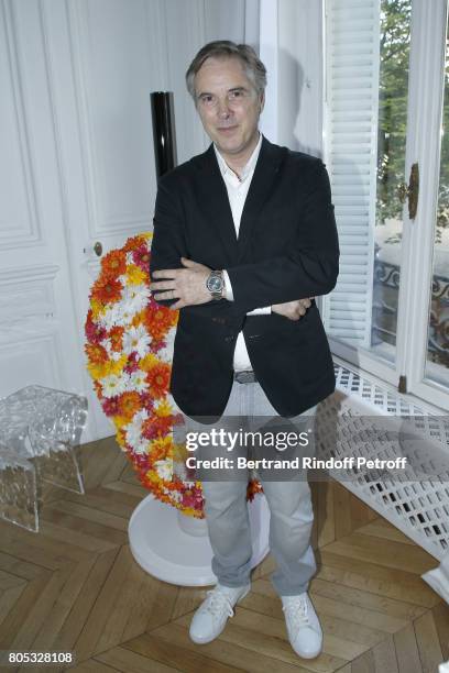 Olivier Lapidus attends The Launch of Olivier Lapidus e-Couture on July 1, 2017 in Paris, France.