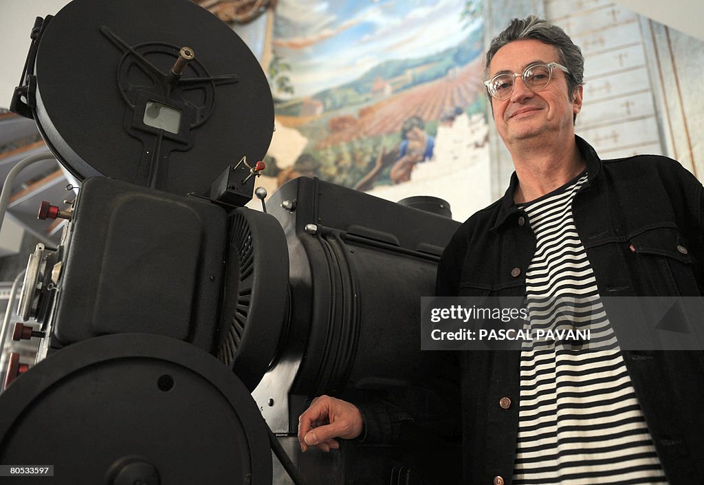 Colombian director Luis Ospina poses on