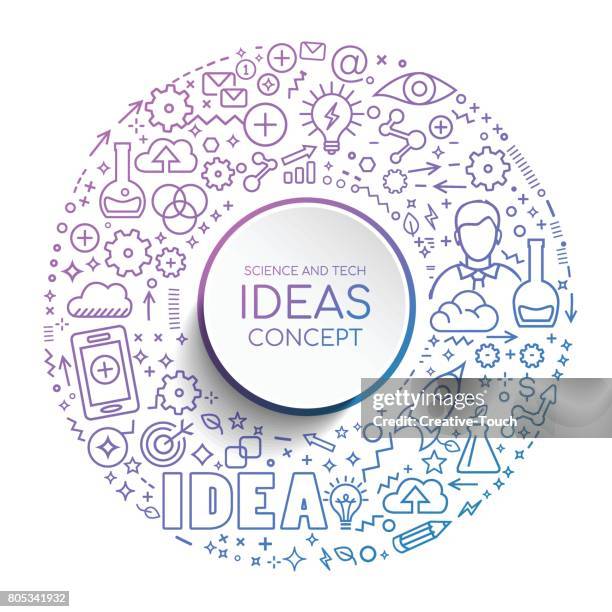 Idea And Science High-Res Vector Graphic - Getty Images