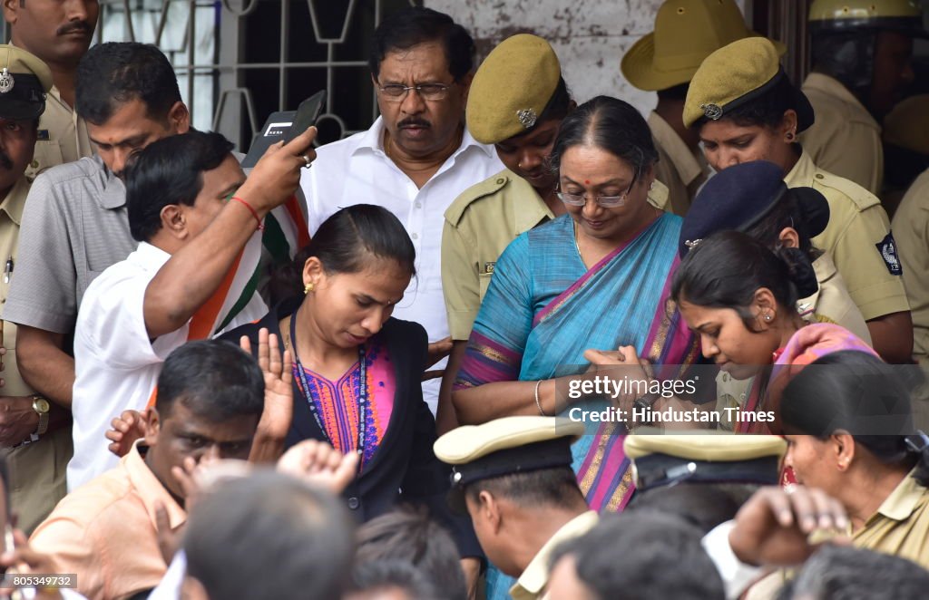 UPA Presidential Candidate Meira Kumar Visit Karnataka For Campaign