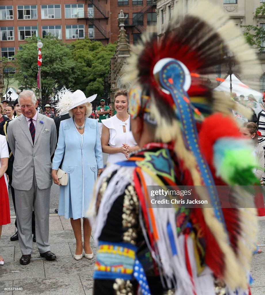 The Prince Of Wales & Duchess Of Cornwall Visit Canada - Day 3