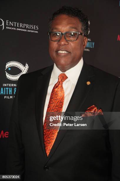 City of Dallas Mayor Pro Tem Dwaine Caraway attends the MegaFest 2017 International Faith and Family Film Festival at Omni Hotel on June 30, 2017 in...