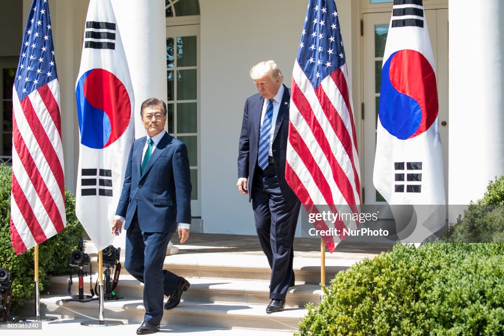 President Trump and President Moon Joint Press Conference