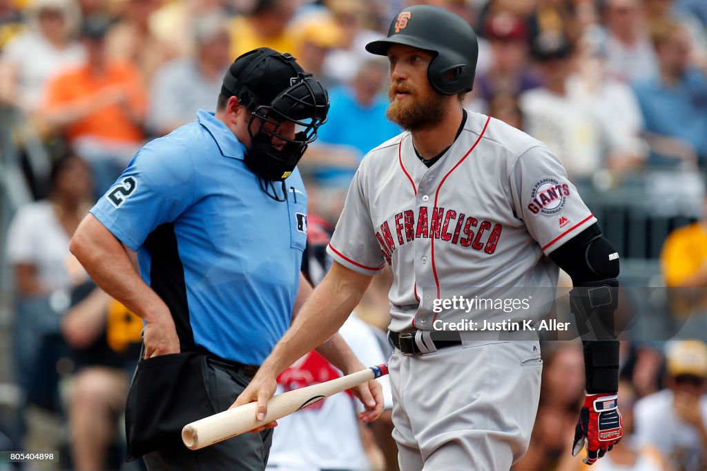 San Francisco Giants v Pittsburgh Pirates