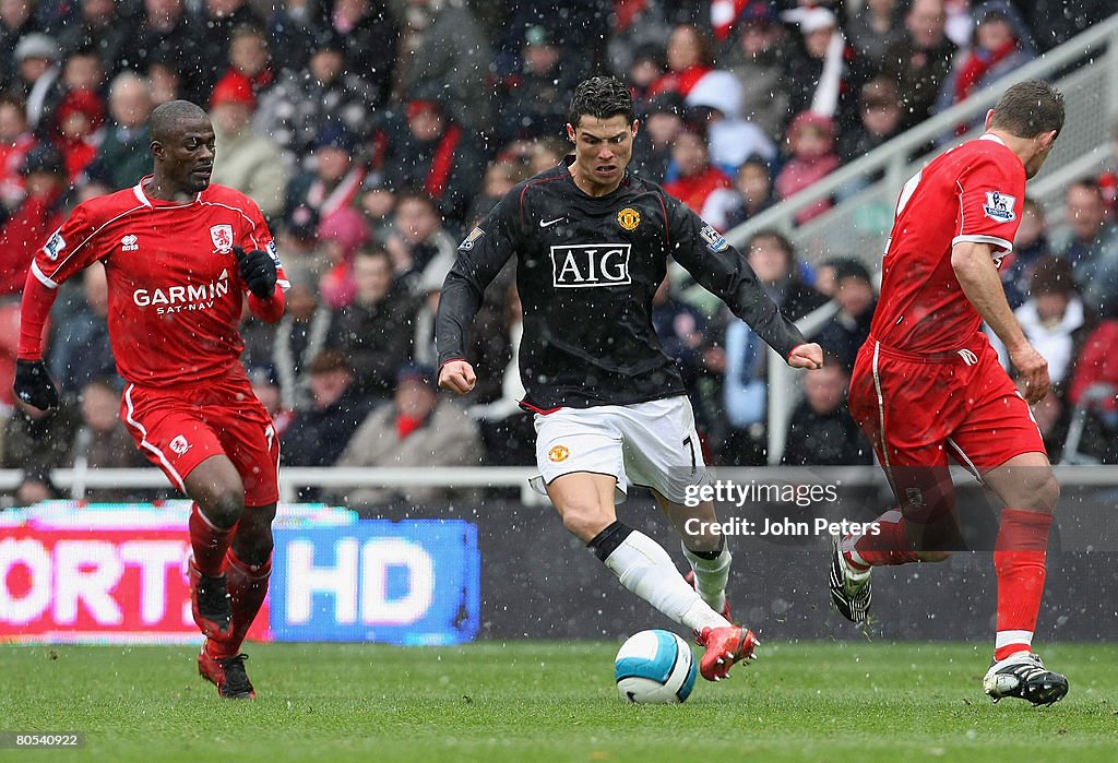 Middlesbrough v Manchester United