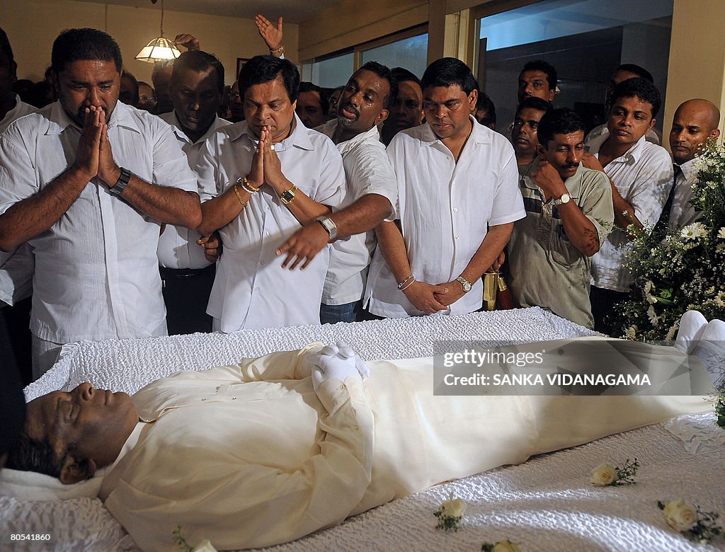 Sri Lankan minister Jeyaraj Fernandopull