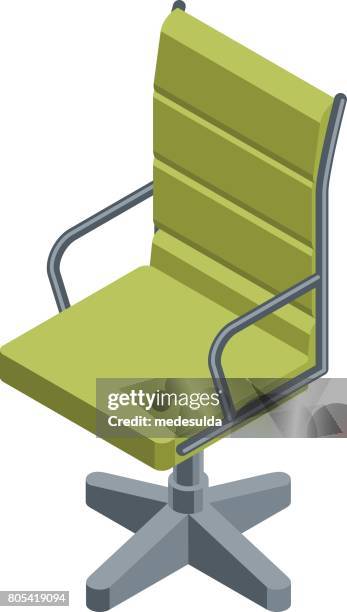 armchair - office lobby interior stock illustrations