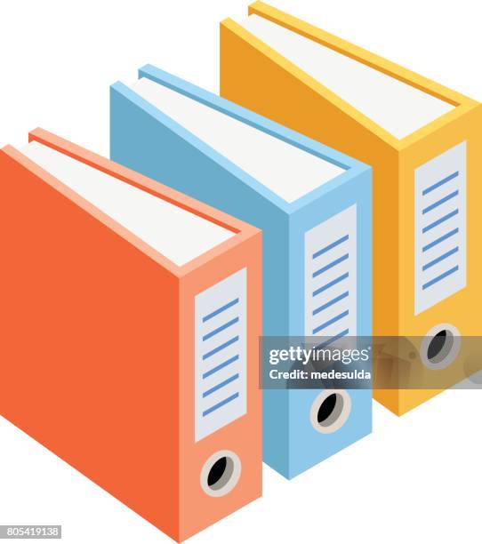 folder - folder template stock illustrations