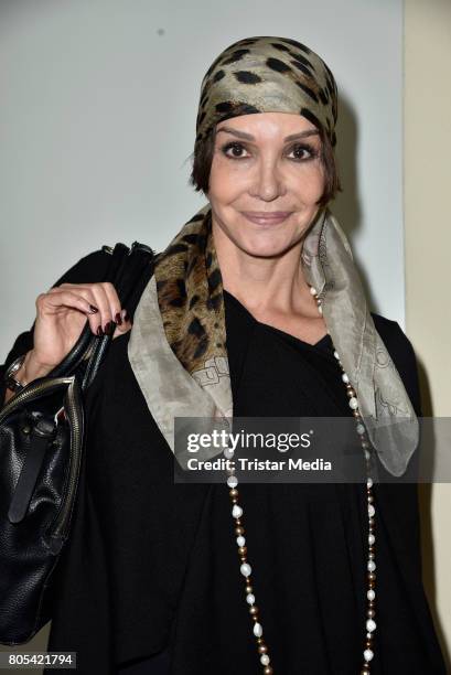 Anouschka Renzi attends the Summer Party at Schlosspark Thetaer on July 1, 2017 in Berlin, Germany.