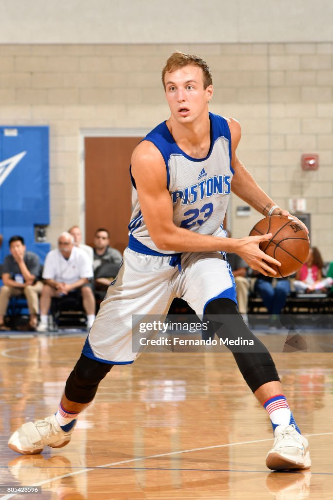 2017 Orlando Summer League - Oklahoma City Thunder v Detroit Pistons