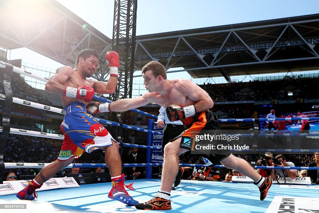 Manny Pacquiao v Jeff Horn