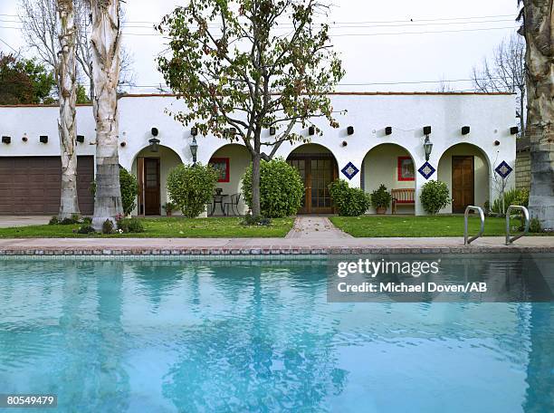 Exterior of actress Andrea Bowen's Los Angeles, CA home. Make-Up: Miriam Vulnick/Exclusive Artists; Hair: Steve Mason/Exclusive Artists; Styling:...