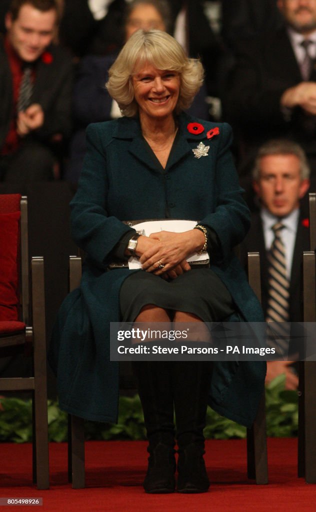 The Prince of Wales and the Duchess of Cornwall visit Canada