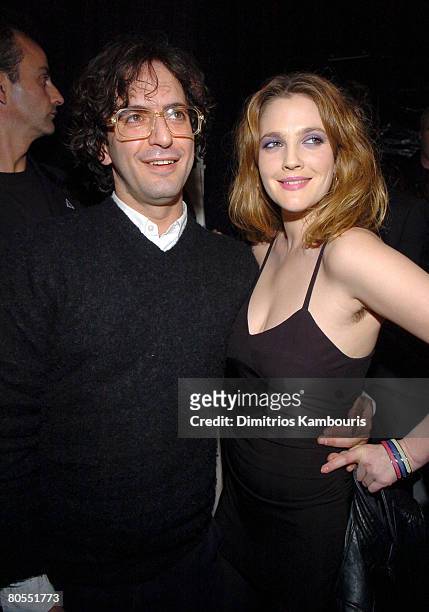 Marc Jacobs and Drew Barrymore