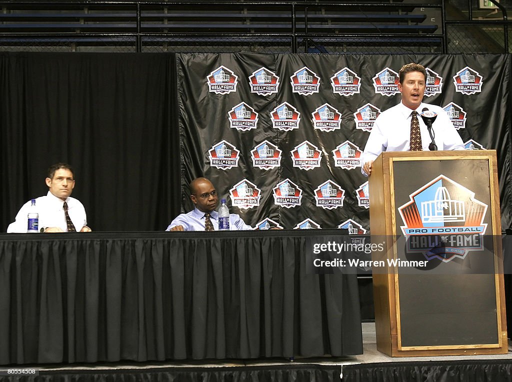 2005 Pro Football Hall of Fame Enshrinement - August 7, 2005