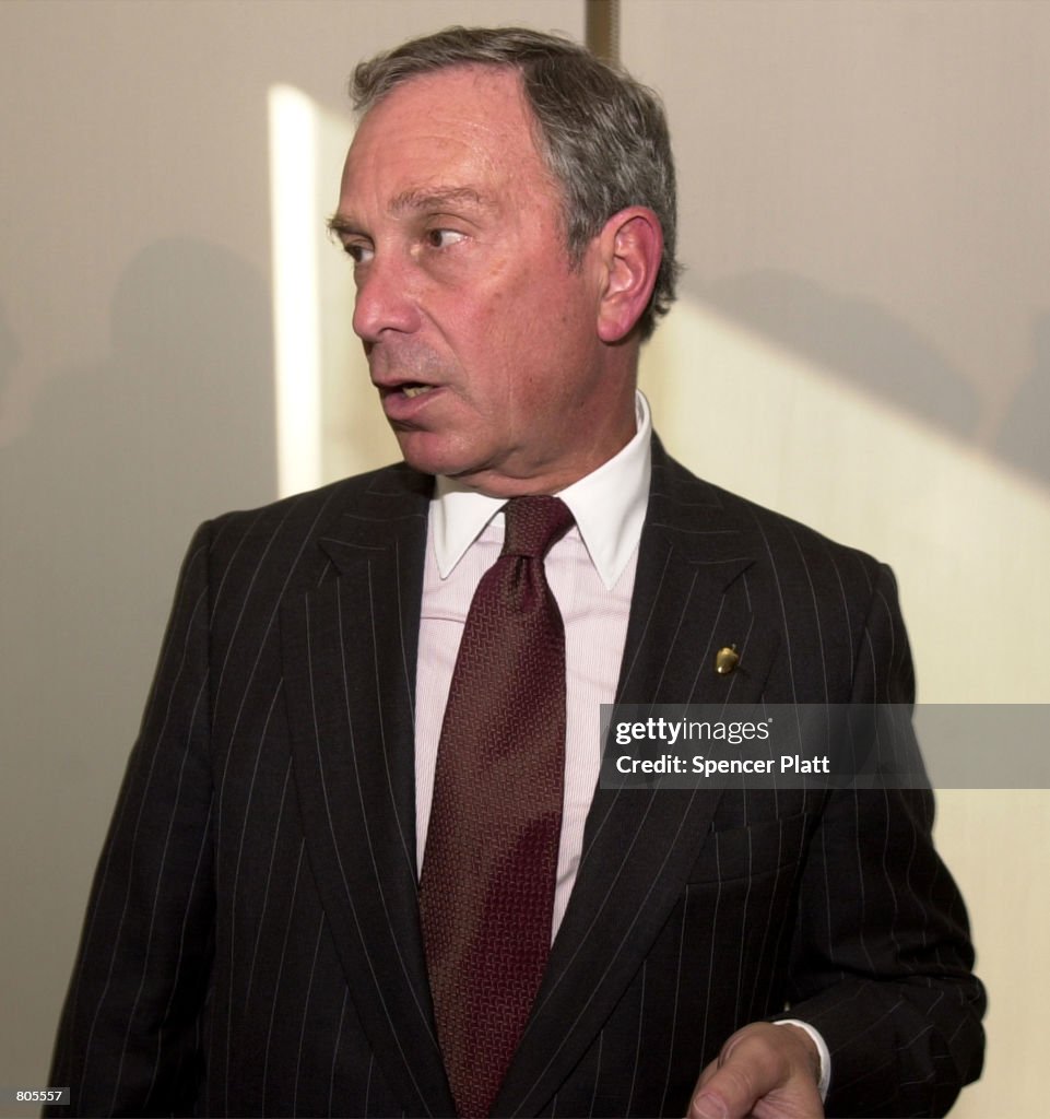 Michael Bloomberg Speaks At Columbia Universary