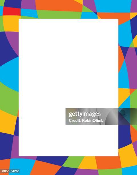 Simple Colorful Border Design