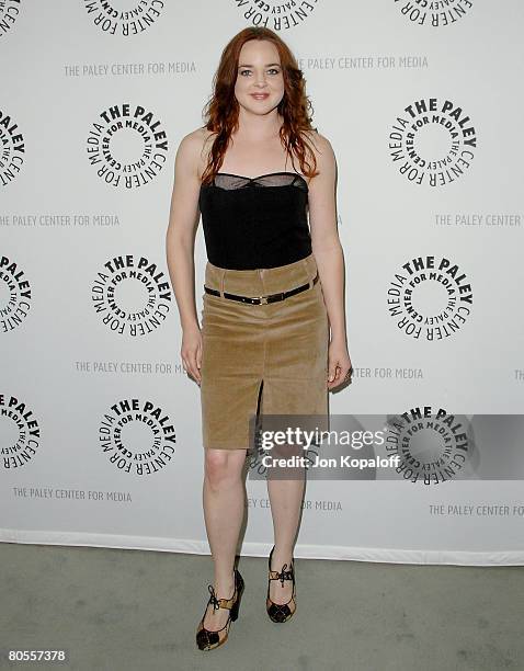 Actress April Matson arrives at "Kyle XY" presented by The Paley Center Events for Media 2008 at the The Paley Center on April 7, 2008 in Beverly...