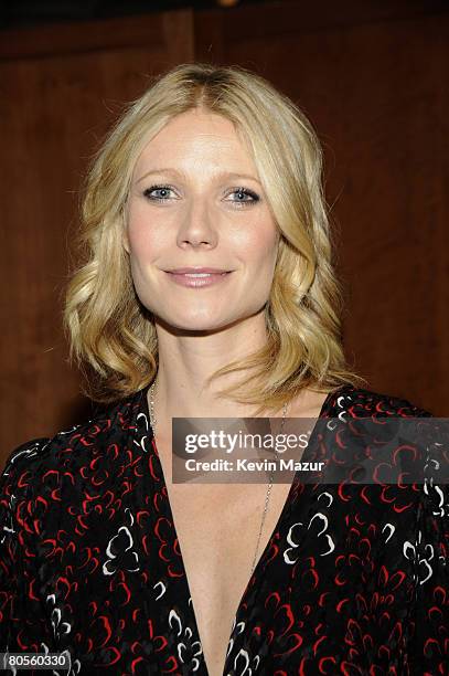 Actress Gwyneth Paltrow attends the Food Bank For New York City's 5th Annual Can-Do Awards Dinner at Abigail Kirsch's Pier Sixty at Chelsea Piers on...