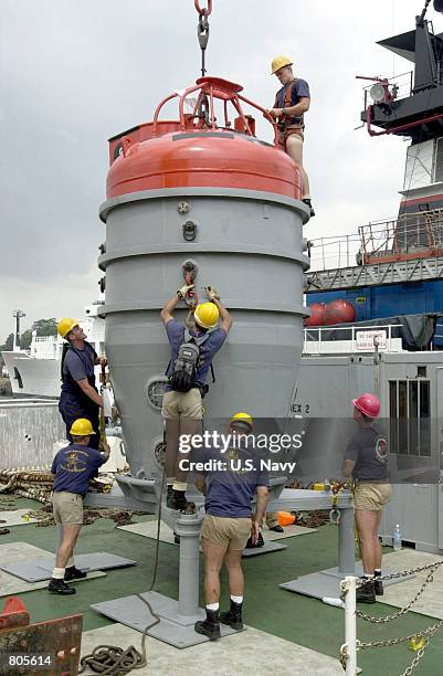 Deep Sea Sub Rescue 26 Submarine Rescue Chamber Stock Photos, High-Res Pictures, and Images ...