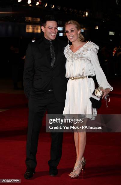 Kevin Sacre and Camilla Dallerup arriving for the world premiere of Nine at the Odeon Leicester Square, London.