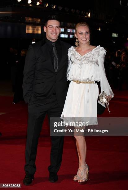 Kevin Sacre and Camilla Dallerup arriving for the world premiere of Nine at the Odeon Leicester Square, London.