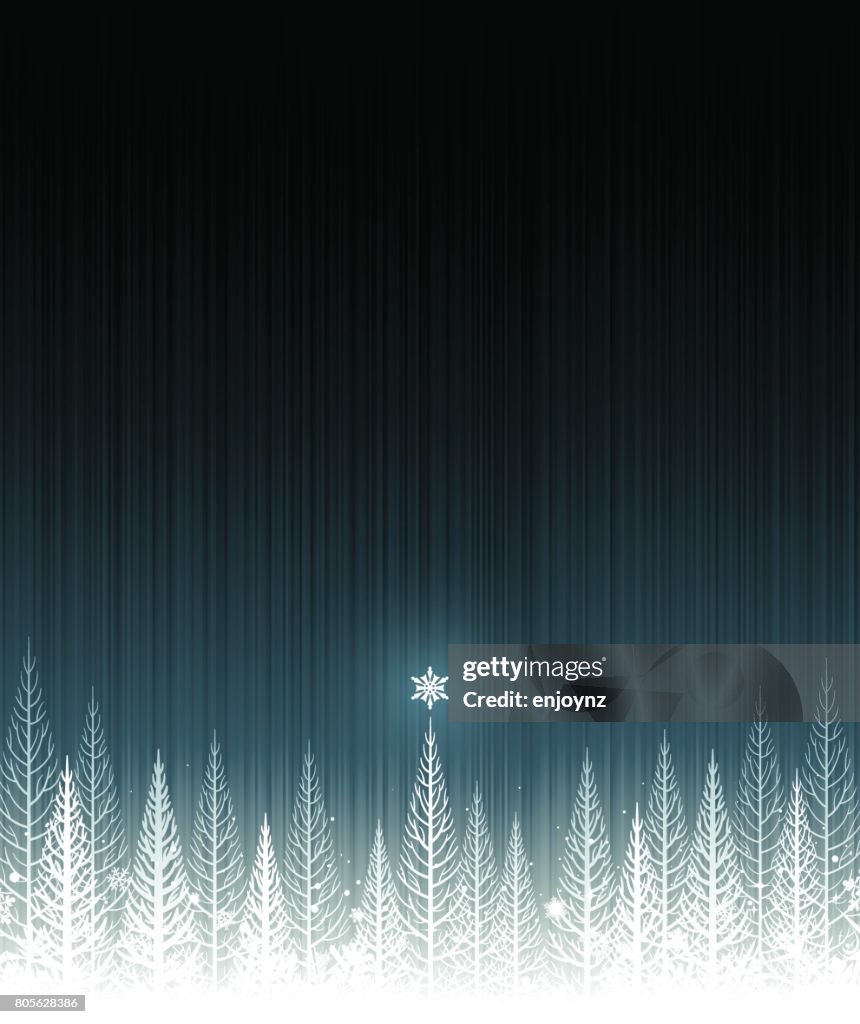 Winter christmas background