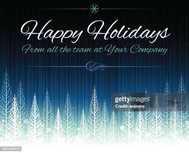 illustrations, cliparts, dessins animés et icônes de happy holidays christmas background - happy holidays