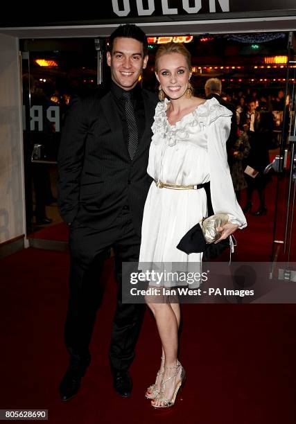 Kevin Sacre and Camilla Dallerup arriving for the world premiere of Nine at the Odeon Leicester Square, London.