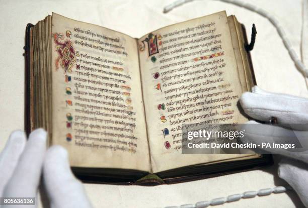 Scotland's oldest book, a pocket-sized book of psalms from the 11th century, goes on display for the first time in a generation at the Exhibition...