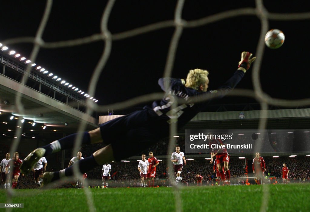 UEFA Champions League Quarter Final: Liverpool v Arsenal