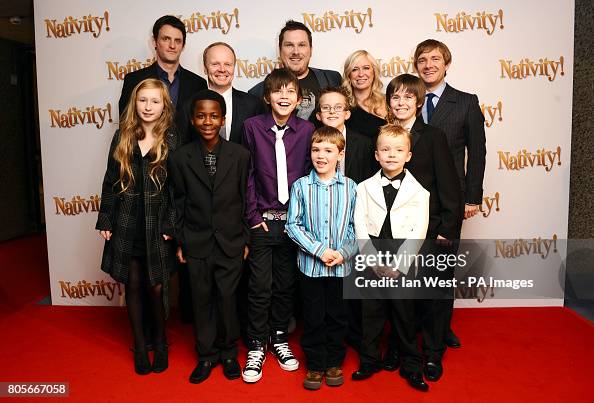 The cast of Nativity including Jason Watkins, Martin Freeman,... News ...
