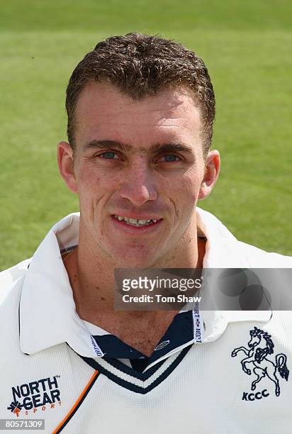 Ryan McLaren of Kent during the Kent County Cricket Club Photocall at the St Lawrence Ground on April 8, 2008 in Canterbury, Egnland.