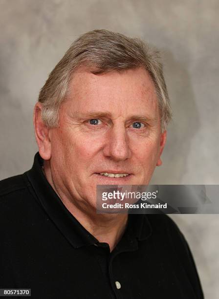 Graham Burgess, ECB Umpire pictured during a photo session at Eastwood Conference Centre on April 8, 2008 in Mansfield, England.