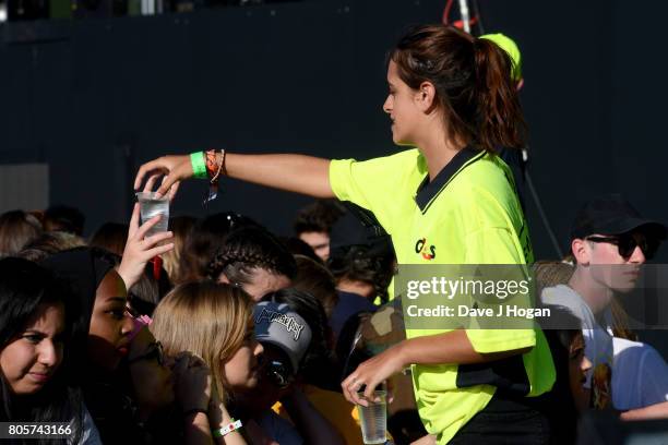 General view of the Barclaycard Presents British Summer Time Festival in Hyde Park on July 2, 2017 in London, England.