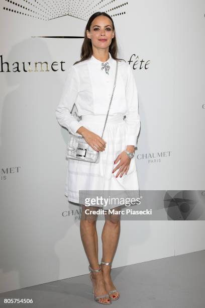 Actress Berenice Bejo attends the "Chaumet Est Une Fete" : Haute Joaillerie Collection Launch as part of Haute Couture Paris Fashion Week on July 2,...