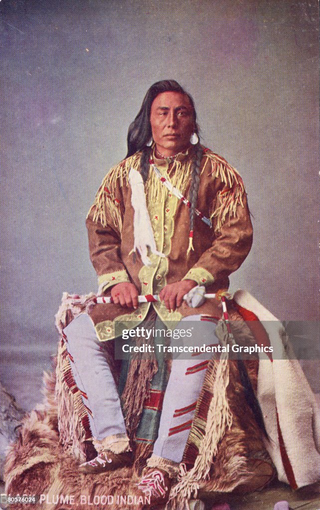 Black Plume, Blood Indian Tribe Member