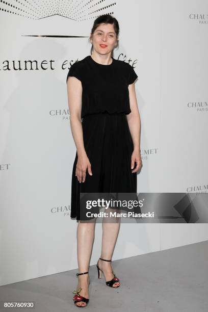 Actress Valerie Donzelli attends the "Chaumet Est Une Fete" : Haute Joaillerie Collection Launch as part of Haute Couture Paris Fashion Week on July...