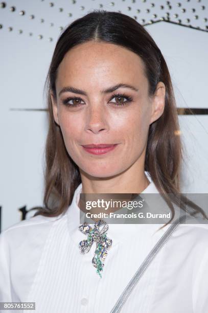 Berenice Bejo attends the "Chaumet Est Une Fete" : Haute Joaillerie Collection Launch as part of Haute Couture Paris Fashion Week on July 2, 2017 in...