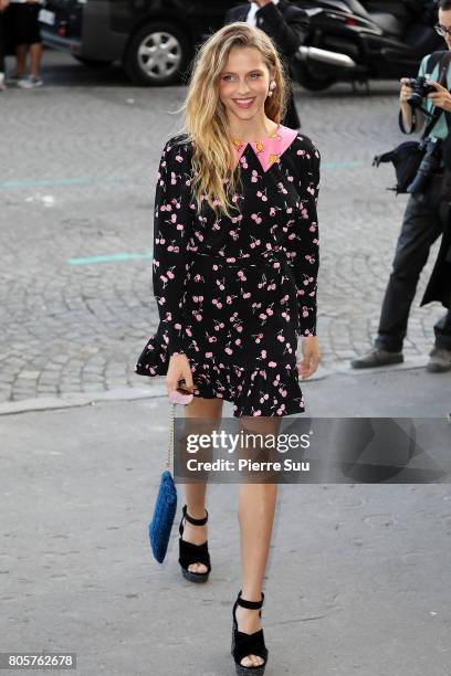 Theresa Palmer attends Miu Miu Cruise Collection show as part of Haute Couture Paris Fashion Week on July 2, 2017 in Paris, France.
