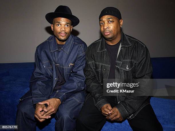 Darryl McDaniel from Run DMC and Chuck D from Public Enemy