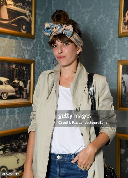 Lou Doillon attends Miu Miu Cruise Collection show as part of Haute Couture Paris Fashion Week on July 2, 2017 in Paris, France.