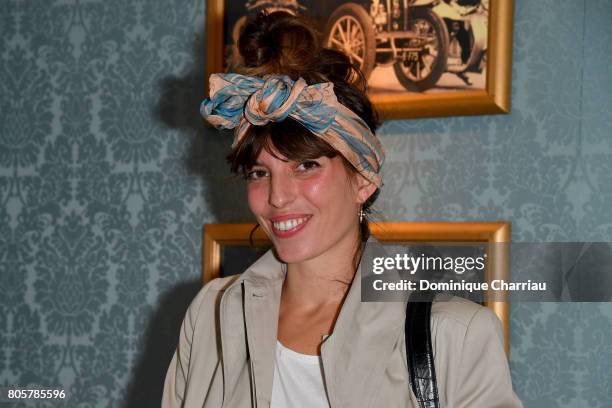 Lou Doillon attends Miu Miu Cruise Collection show as part of Haute Couture Paris Fashion Week on July 2, 2017 in Paris, France.