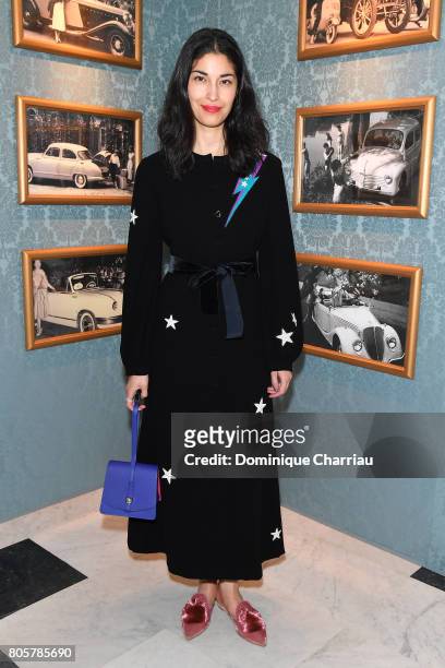 Caroline Issa attends Miu Miu Cruise Collection show as part of Haute Couture Paris Fashion Week on July 2, 2017 in Paris, France.