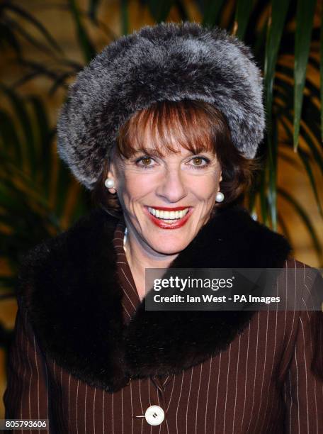 Esther Rantzen arrives at the gala opening night of Varekai by the Cirque Du Soleil at Royal Albert Hall in London.