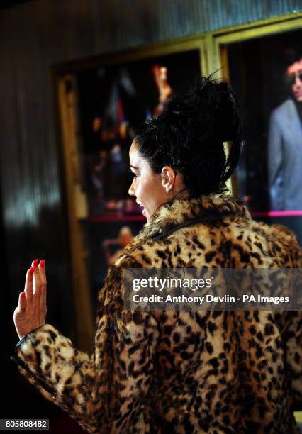 Katie Price arrives for the Legally Blonde Heart FM Gala at the Savoy Theatre in London.