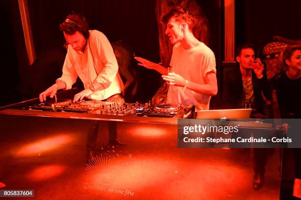 Atmosphere, Dj during the "Chaumet Est Une Fete" : Haute Joaillerie Collection Launch as part of Haute Couture Paris Fashion Week on July 2, 2017 in...