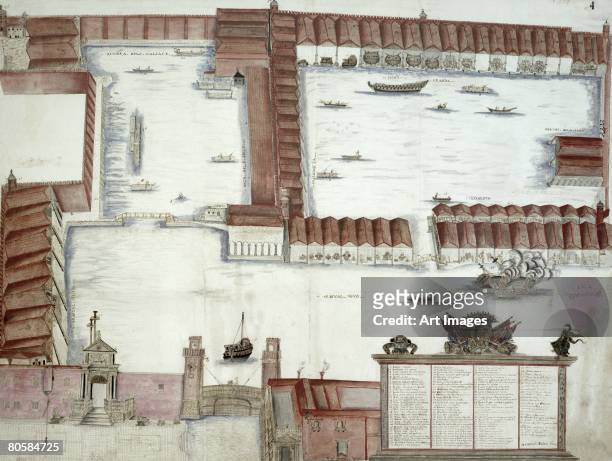 Plan of the Arsenale, Venice
